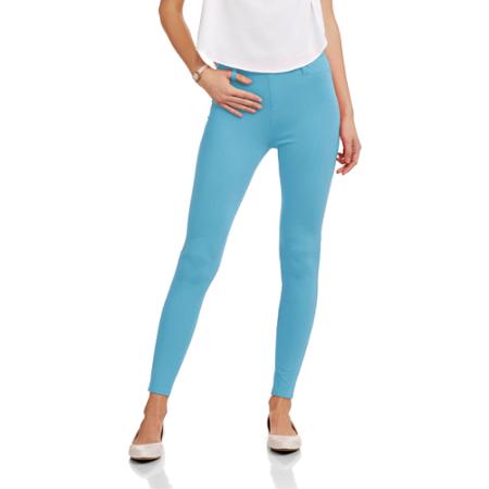 Faded Glory Women's Full Length Knit Color Jegging –
