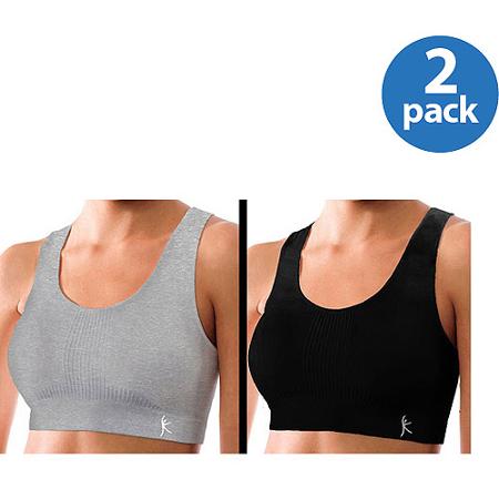 Danskin Now Front Close Plunge Sport Bra Medium-Impact 